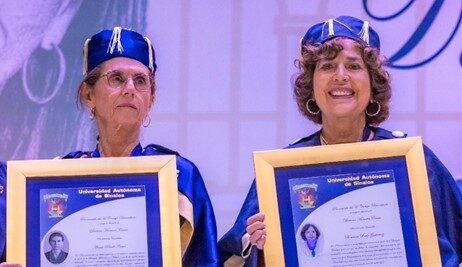 UAS reconoce a Annie Pardo y Rosaura Ruiz con Doctorado Honoris Causa.
