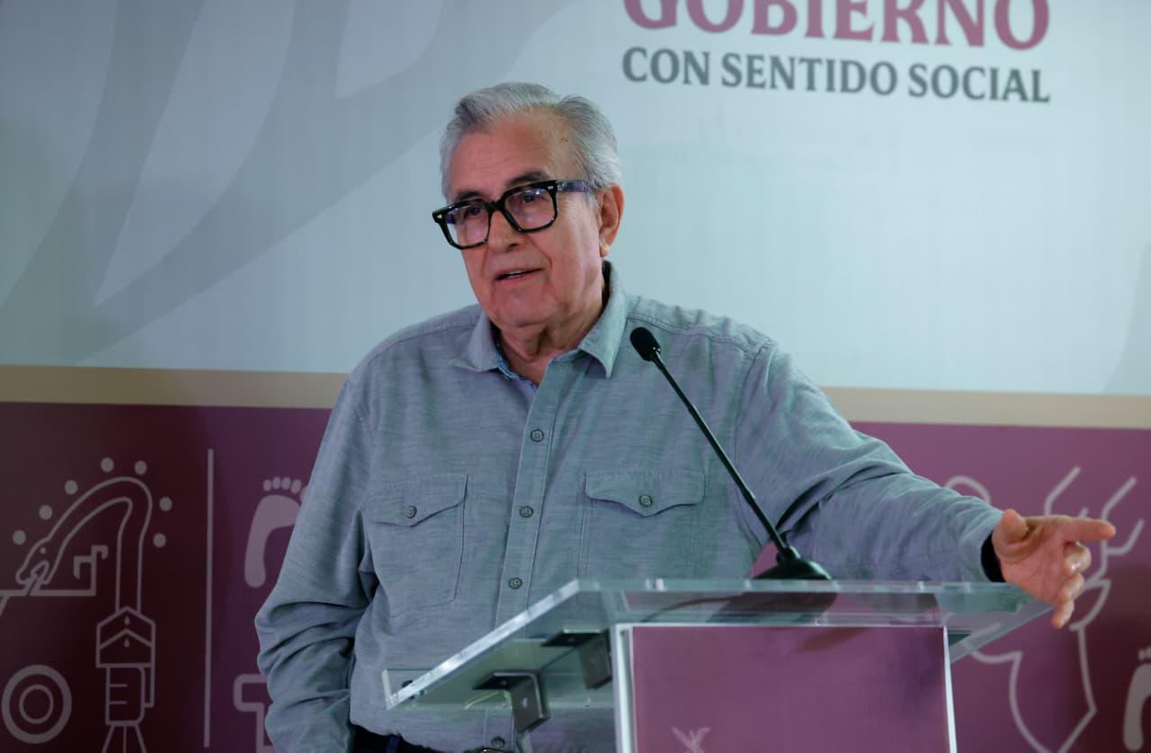 Gobernador Rocha Moya anuncia que su administración otorgará un complemento para el precio del maíz.