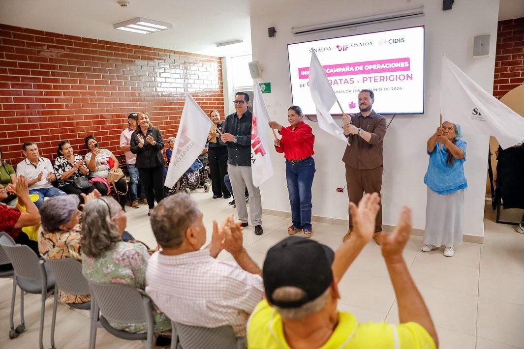 DIF Sinaloa y Fundación Buena Vista impulsan jornada para devolver la vista a más de 250 personas con catarata y pterigión