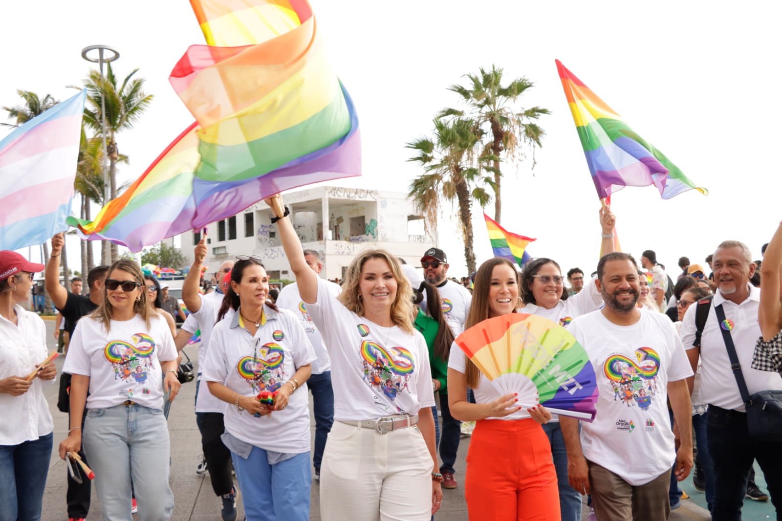 Con gran éxito se celebra la edición 17 de la Marcha del Orgullo LGBT+ “Maz Orgullo” en Mazatlán